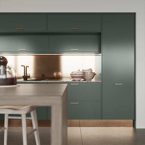 Green kitchens