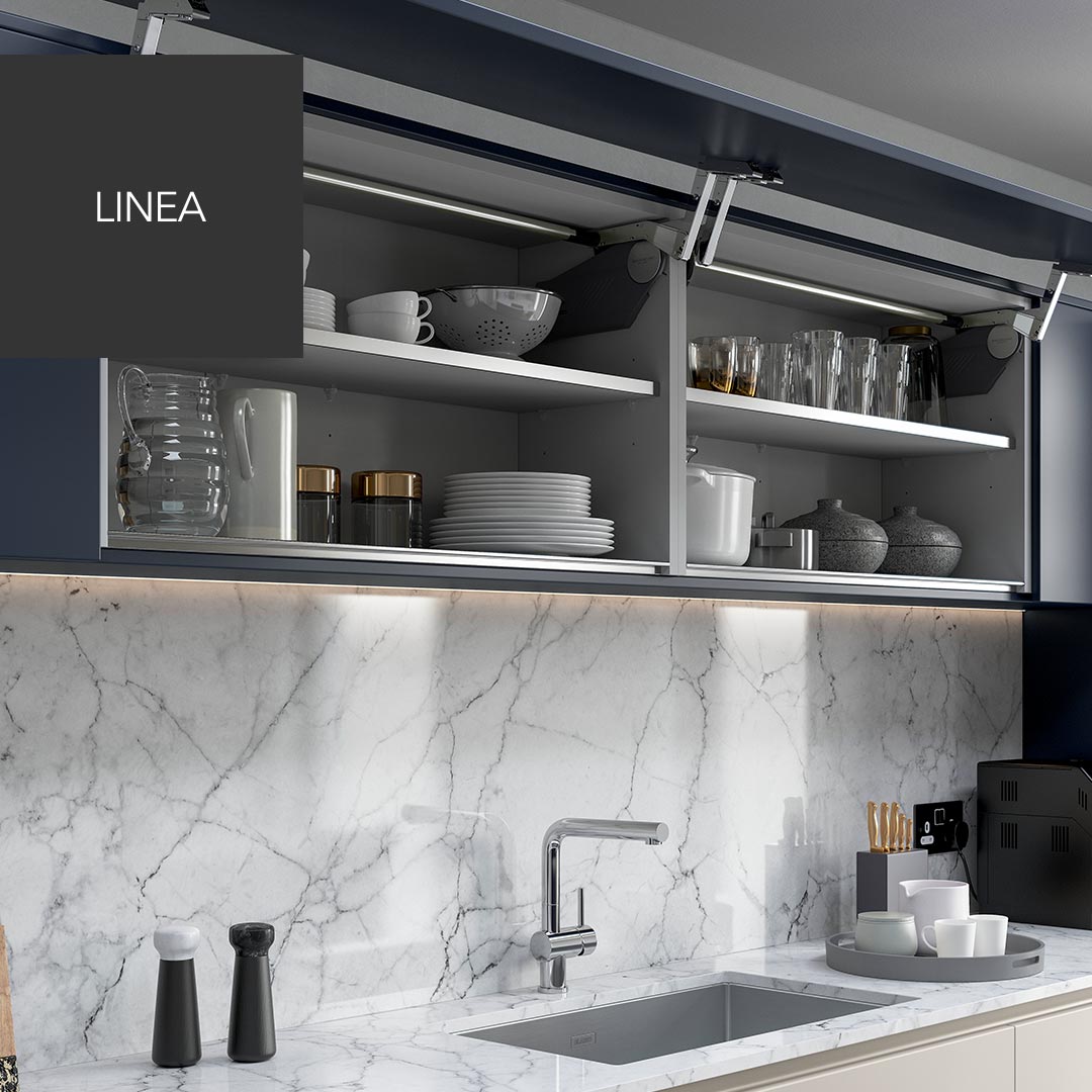 Linea widest ever cabinets