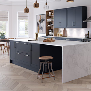 Padstow shaker kitchen